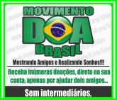 DOA BRASIL 50% DE DESCONTO